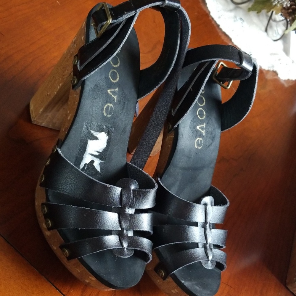 Black heels